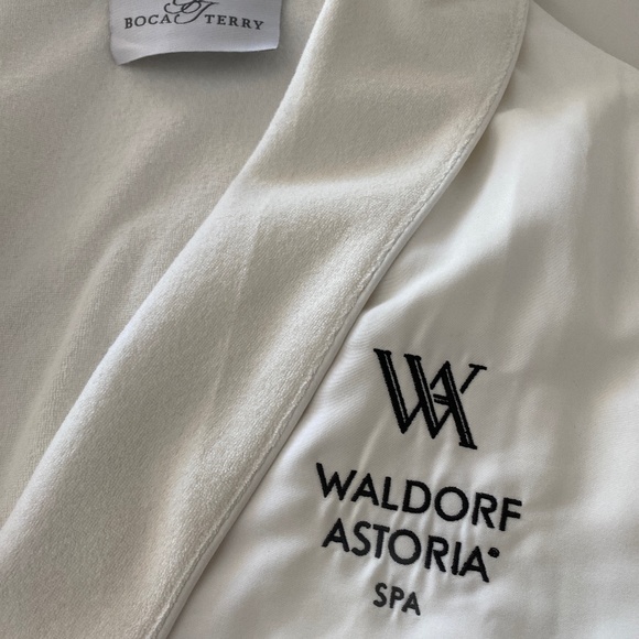 Boca Terry Intimates & Sleepwear Waldorf Astoria Spa Bathrobe